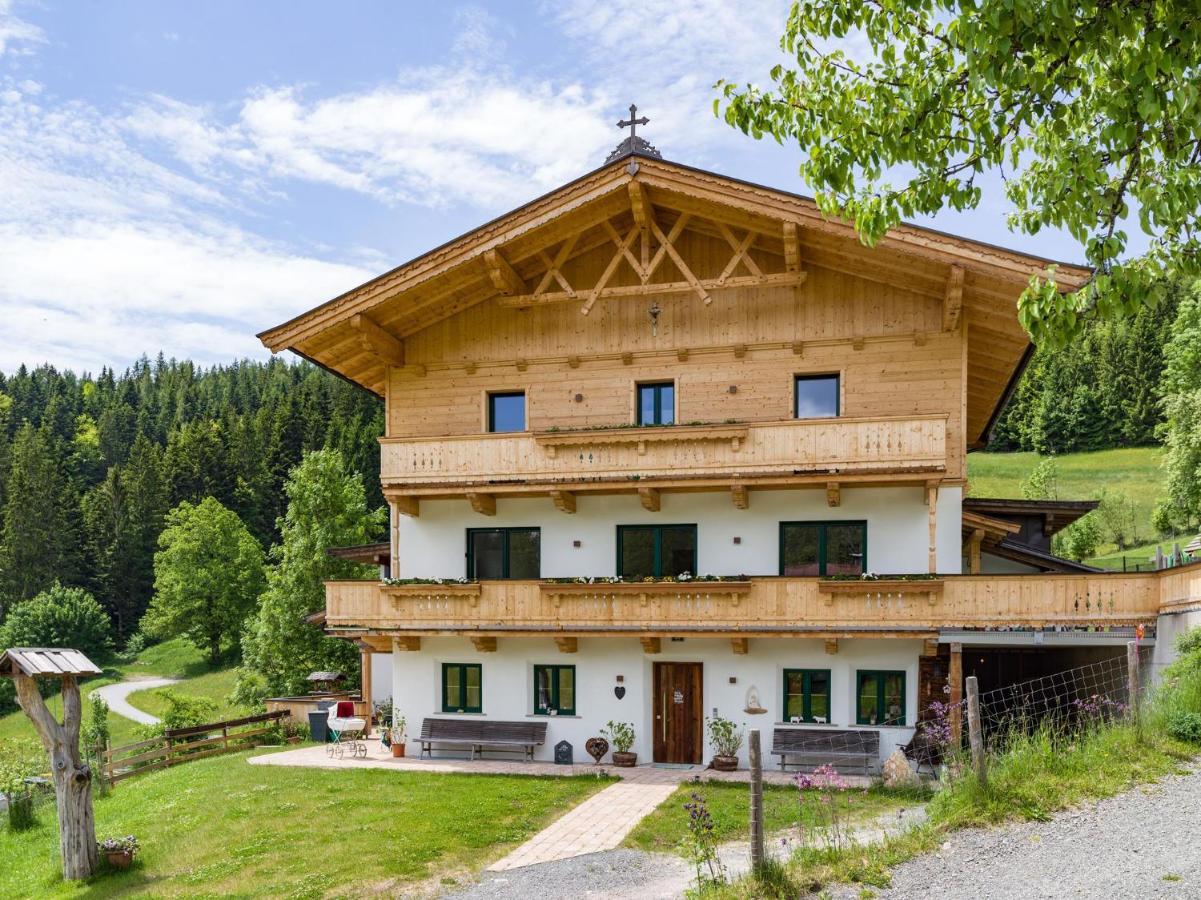 Апартаменты Bauernhof Vordergrub Шеффау-ам-Вильден-Кайзер Экстерьер фото